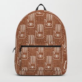 adorned palm - ginger Backpack