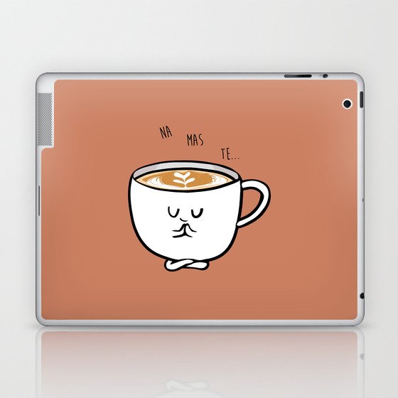 NAMASTE Coffee Laptop & iPad Skin