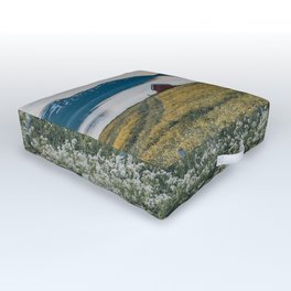 Nordic Summer - Landscape and Nature Photography Outdoor Floor Cushion