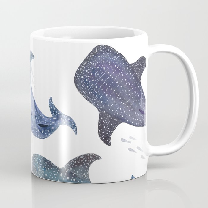 Whale Shark Pattern Party Coffee Mug
