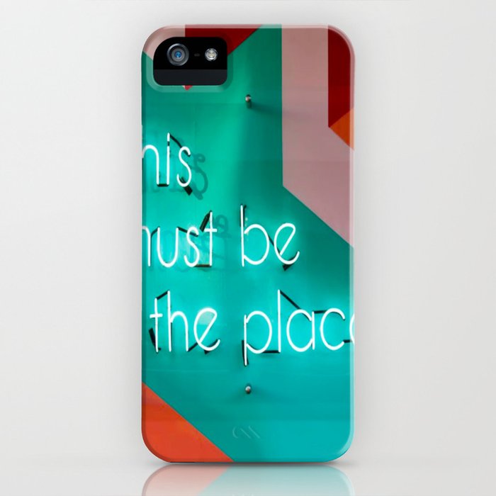 this must be the place iphone case