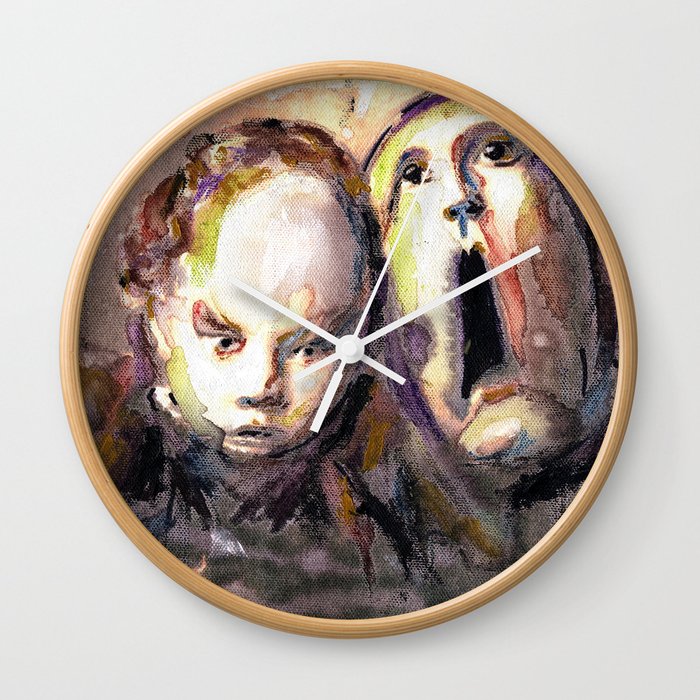 Sisters Wall Clock