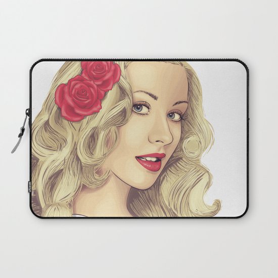 Christina Aguilera Laptop Sleeve