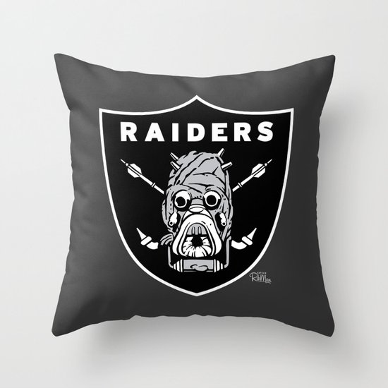 Tusken Raider Nation Pride Throw Pillow