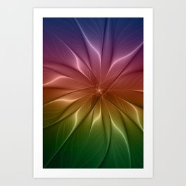 The Life of Colors Art Print