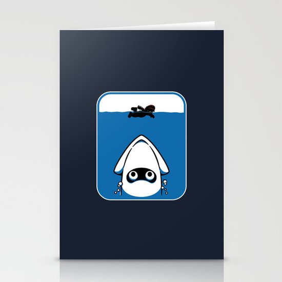 The Great White Blooper Stationery Cards