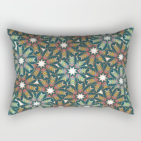 Floral wreath Rectangular Pillow