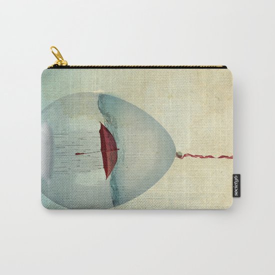 embracing the rain in a bubble Carry-All Pouch