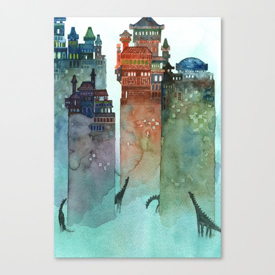 hunters Canvas Print