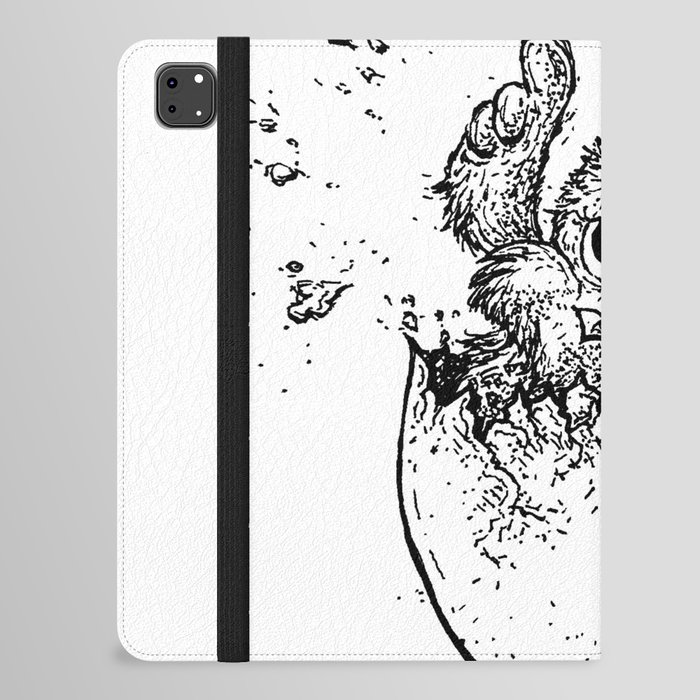 Hatched Hen iPad Folio Case