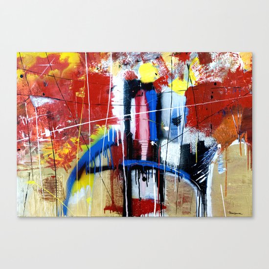 Assault to the Fortress Canvas Print