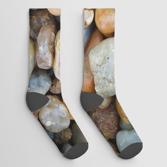 Beach Stones Socks