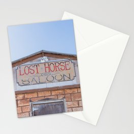 Lost Horse Saloon - Marfa Texas Photography Stationery Card