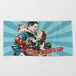 It's A Wonderful Life Beach Towel