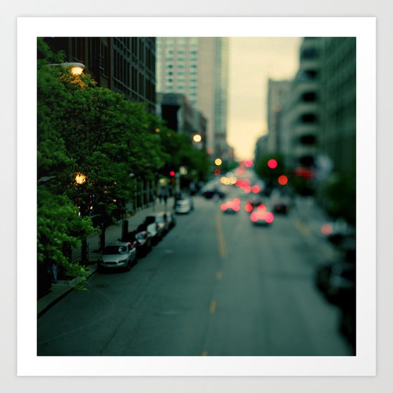 Neon Summer Art Print
