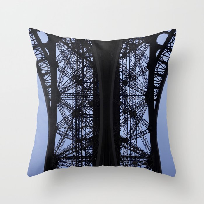 Eiffel Tower - Detail Throw Pillow