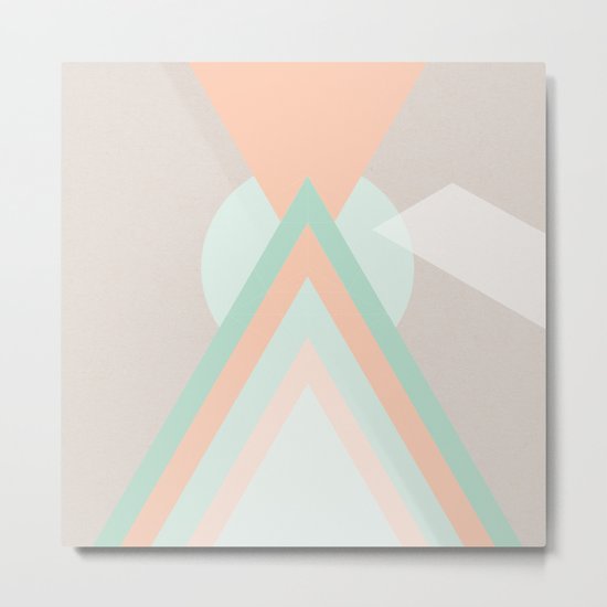 Icosahedron Metal Print