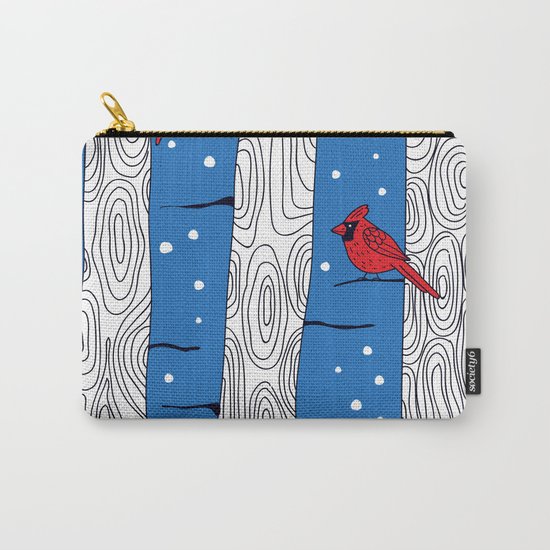 Cardinal birds Carry-All Pouch