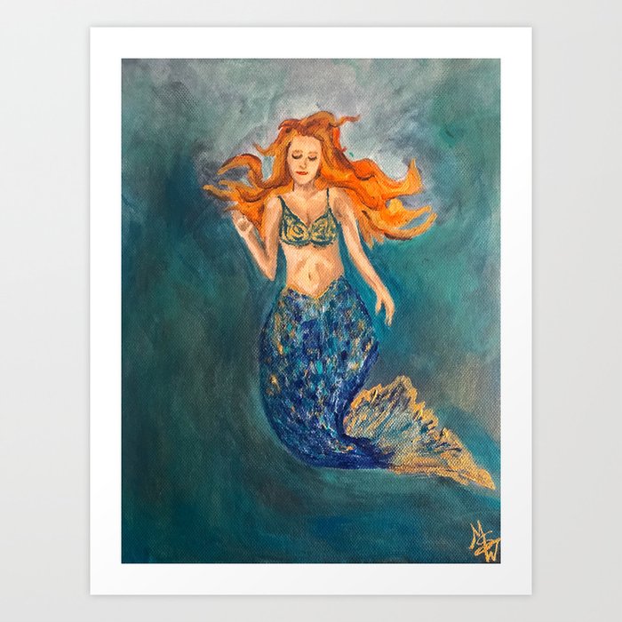 Free to be Me Art Print by Marie Shelly Art | Society6