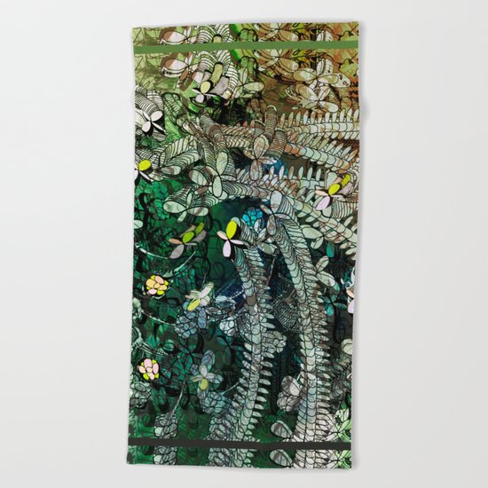 Atlante 22-05-16 / FLORAL Beach Towel