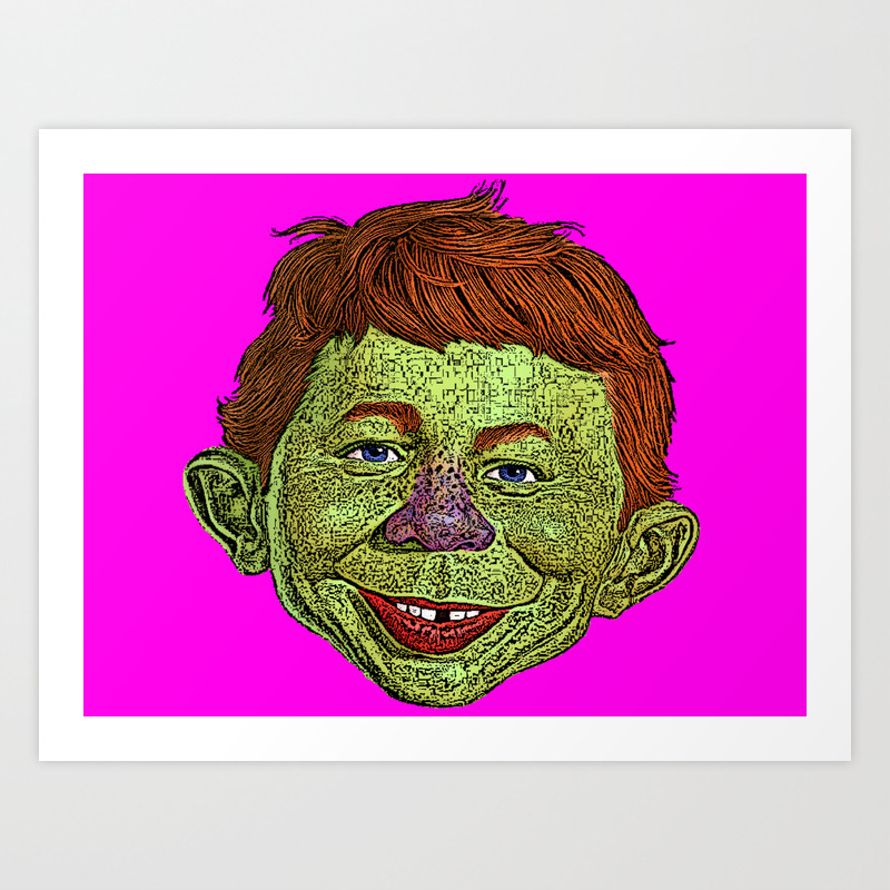 Alfred E Neuman Custom New Art Poster Print Wall Decor