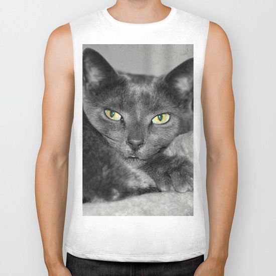 Cats Eyes Biker Tank