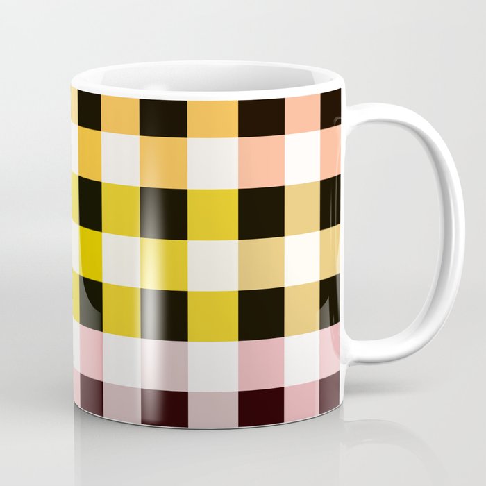Colorful Checker 05 Coffee Mug