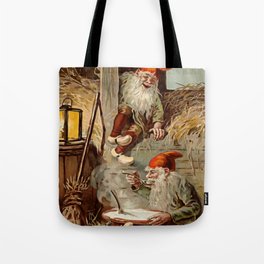 “In the Barn” by Jenny Nystrom Tote Bag