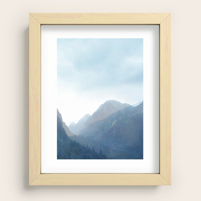 Zion no.3 Recessed Framed Print