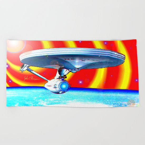 Enterprise Beach Towel
