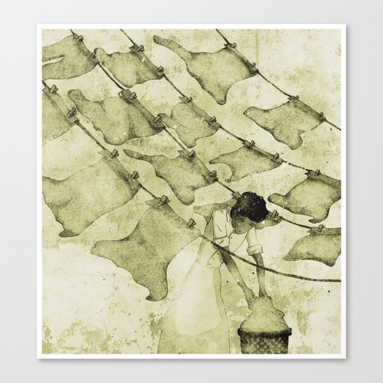 Salt of the earth Canvas Print