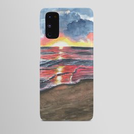 Virginia Sunrise at the Beach Android Case
