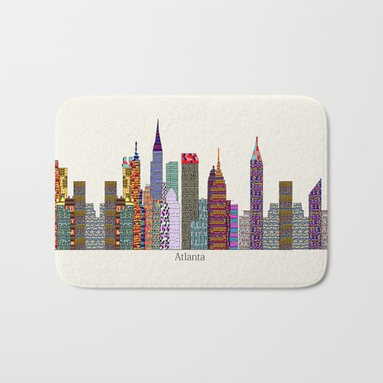 Atlanta city Bath Mat