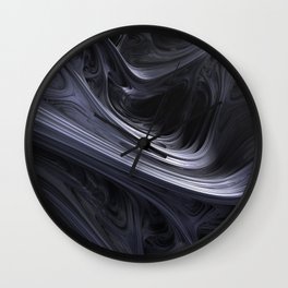 surreal futuristic abstract digital 3d fractal design art Wall Clock