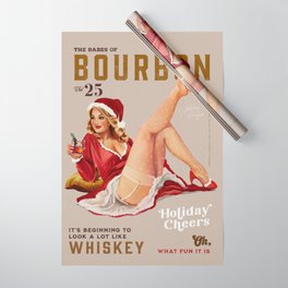 The Babes Of Bourbon Vol. 25: Holiday Cheers Wrapping Paper