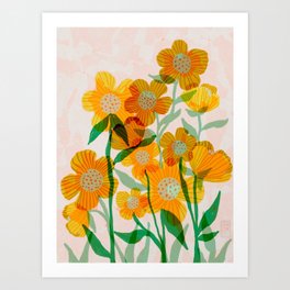 Buttercups in Sunshine Art Print