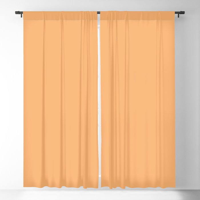 Jambalaya Orange Blackout Curtain