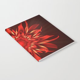 Red Flower Notebook