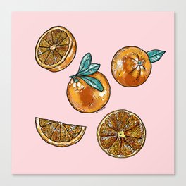 Oranges Canvas Print