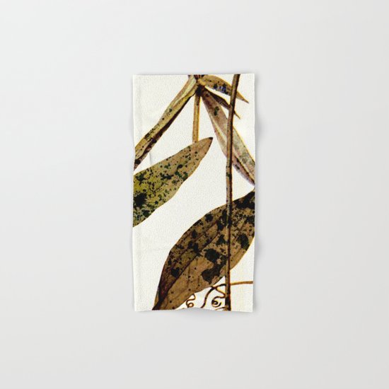 modern sweet peas Hand & Bath Towel