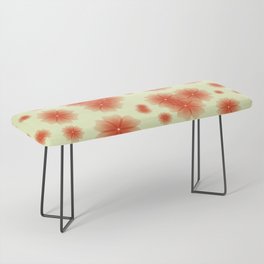 Delicate floral pattern Bench