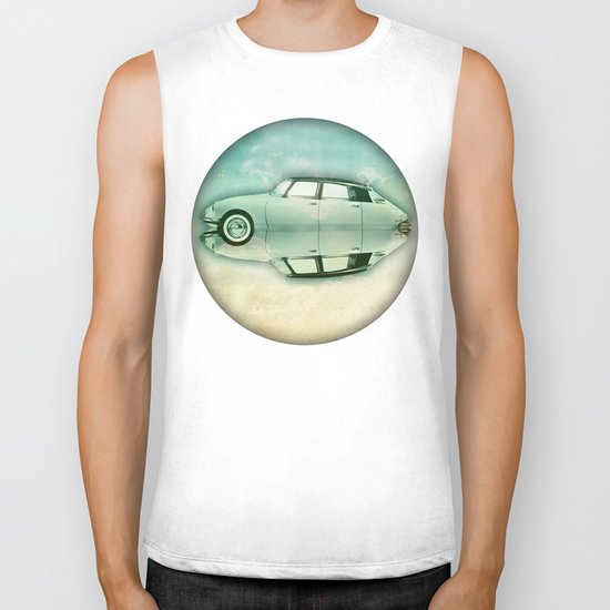 Siamese citroen Biker Tank