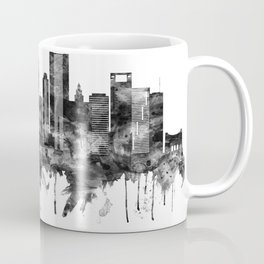 Houston Texas Skyline BW Coffee Mug