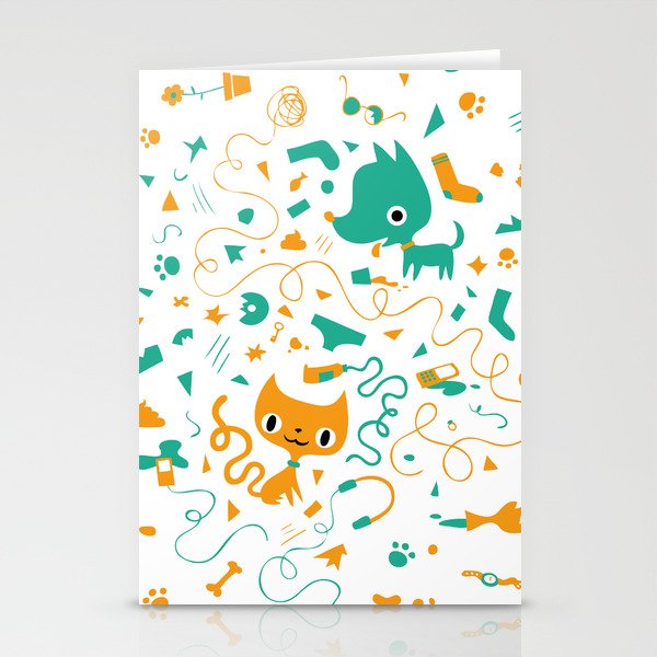 Cute vandals Stationery Cards