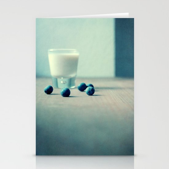 Blue Berry Milk Stationery Cards