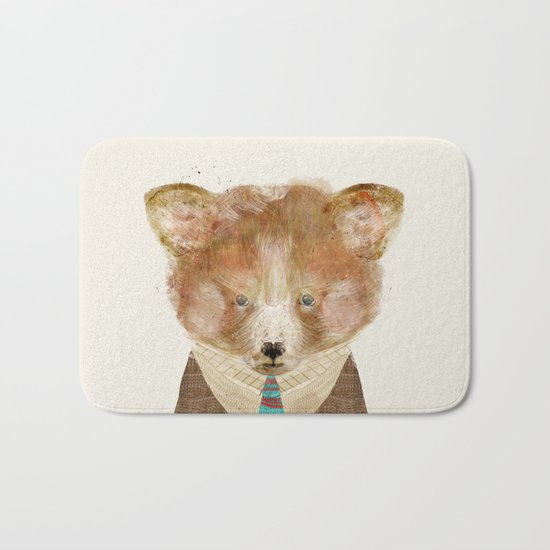 little red panda Bath Mat