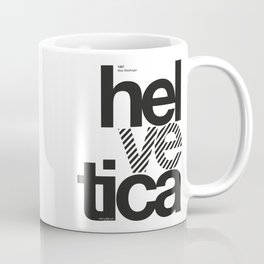hel_ve_tica helvetica Coffee Mug