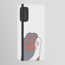 Mixed Bean Cat Paws Android Wallet Case