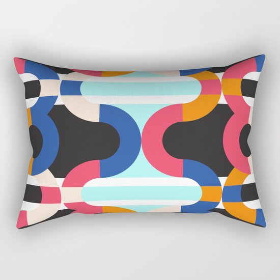 Geometric#17 Rectangular Pillow