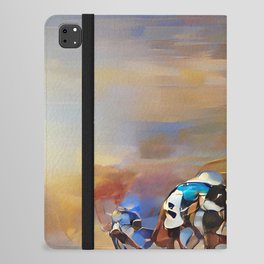 And They're Off! iPad Folio Case